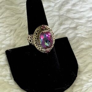 Sarda Mystic Quartz Ring